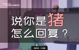 说你是猪？别人说你是猪该怎么回答？这不能忍啊~哈哈哈